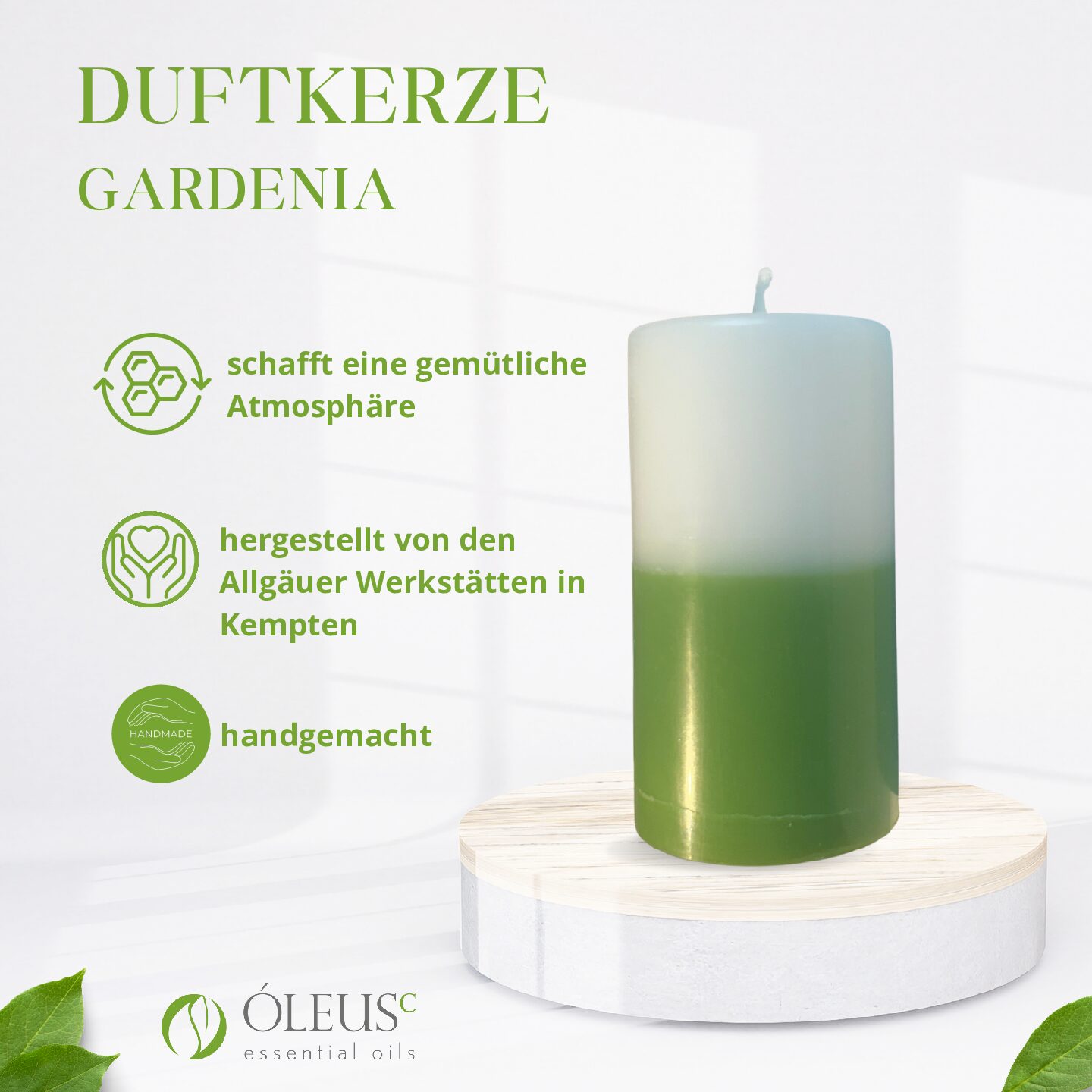 Duftkerze Gardenia – Bild 3
